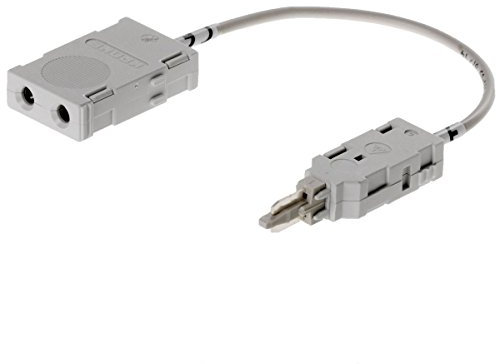 TE 6624 2 040-09 LSA-Profil Prüfschnur 2/2 (Krone), Grau