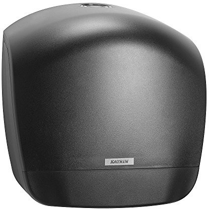 Katrin 92162 Inclusive Gigant Dispenser for jumbo toilet rolls, Large, Black