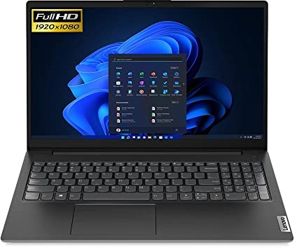 Lenovo V15 G5 Notebook 15,6 Intel Core 5 120U @5,0GHz 24GB DDR5 1TB NVMe SSD FHD Windows 11 Laptop, Schwarz //Notebooktasche