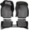 fussmattenprofi.com 5D Premium Leder Fußmatten für Audi A4 (B9) Baujahr ab 2015 | 100% Passgenau Geruchlos Allwetter TPE Fussmatten Auto Set