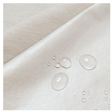 Stoff am Stück 0,5 Meter Stoff PUL Baumwolle Polyurethan Single Jersey natur wasserundurchlässig weich