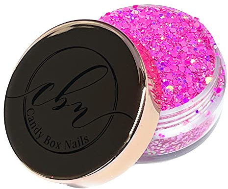 Nail glitter chunky multi mix (Azalea)