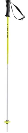 HEAD Unisex Jugend Supershape Team Skistock, Weiß/schwarz/Neongelb, 95