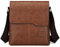 Koreanische Herrentaschen Umhängetaschen Herrentaschen Messenger Bags Ledertaschen (Hellbraun)