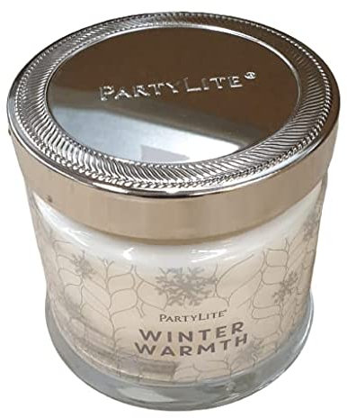 PartyLite 3-Docht- Duftwachsglas Winter Warmth / Kuschelzeit