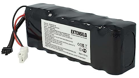 EXTENSILO Akku kompatibel mit Wolf Garten eiRobo Scooter RS1800, RS3000 Rasenroboter Rasenmäher (8000mAh, 25,6V, Li-Ion)