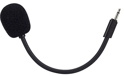 Microfono da gioco di ricambio per cuffie da gioco JBL QUANTUM 100 (Q100) su PC/XBOX/PS/SWITCH/MAC, microfono con asta rimovibile da 2,5 mm