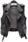 Giubbino Jeans Donna, Gilet Di Jeans Da Donna Nero Strappato Cerniera Senza Maniche Con Cerniera Jean Cappotto Da Motociclista Lavaggio Distressed Retrò Gilet Di Jeans Sbiadito Casual Capispalla Sc
