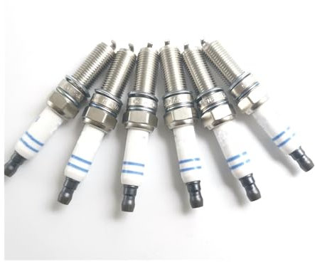 REHOSE 6PCS Comet Zündkerzen, for Mercedes-Benz W203 W204 W211 W212 W251 W164 W221 M272 M273 Motor 0041591803