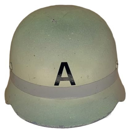 Feuerwehr Helmkennzeichnung/Helmaufkleber - Atemschutz A (schwarz)
