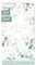 Häfft® Familienplaner 2025 Kompakt mit 4 Spalten Blattgold 16,5 x 32,5 cm - Wandkalender Familienkalender für 12 Monate Jan bis Dez 25 - nachhaltig & klimafreundlich