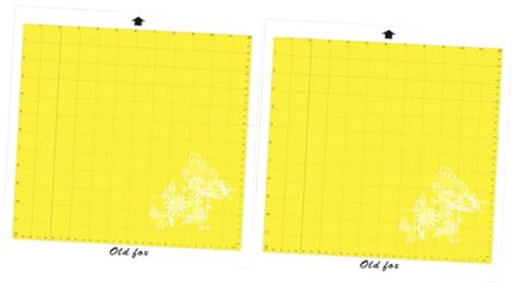 Operitacx 4 Stück Plottermatten Schneiden Modellwand Pvc-material Schneidemaschine Schneidematte Gelbe Farbe Nähen Quilter Spezielle Unterlage Schneidbrett Quadrat Rotieren Schneideplotter