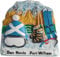 Ben Nevis Fort William Scotland Fridge Magnet Travel Souvenir Refrigerator Decoration Magnet Hand Painted Craft