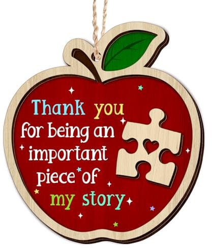 OASSIE Lehrer - Christbaumschmuck aus Holz