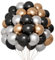 Schwarze Luftballons Schwarze Ballons 300 Stück Halloween Luftballons Luftballons Champagner Metallic 100 Stück Helium Ballons Luftballons Silber Metallic Luftballons Geburtstag Dekoration