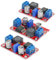 3 Stück Step Up Converter Einstellbare DC 3V-35V auf 5V-40V Booster-Module Boost Converter Spanungsconverter Netzteiladapter Power Adapter Module Für tragbare elektronische Geräte(XL6019)