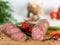 Original Eichsfelder dünne Stracke 300g I Fleischerei Weber I Regionale Wurstspezialität I Schlachtwarm verarbeitet I Eigene Herstellung I Naturgewürze I 4 Wochen Luftgetrocknet