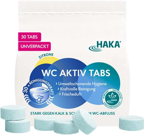 0x Pastillas WC Active Tabs: Potente Limpiador para WCs, Inodoros y Urinarios,Elimina Cal y Olores Desagradables,Cleaning Block WC,Limpiador WC,Limpieza Eficaz y Frescura Duradera