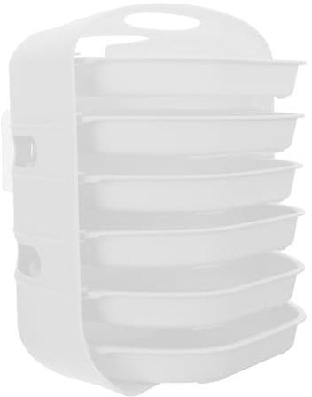 COLLBATH 1pc Kitchen Shelf Wall Floating Shelves Fruit Plate Mounted Shelf Kitchen Wall Shelf Kitchen Rack Cabinet Hooks Fruit Plate Rack Storage Hooks Wall Mounted Shelves Plastic White