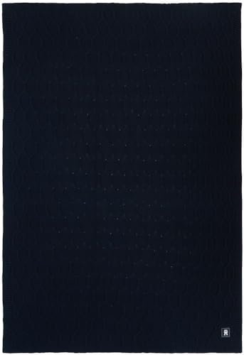 Tommy Hilfiger Plaid Cable Farbe Darkblue Größe 130x170
