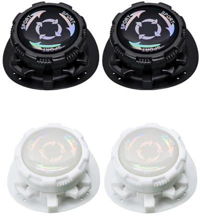 aeathu 4 Stück Automatische Drehverschluss Schnürsenkel, Elastische Schnürsenkel mit Drahtseil, Schnellverschluss Kein Binden, für Sportschuhe Segeltuchschuhe (Schwarz Weiß)