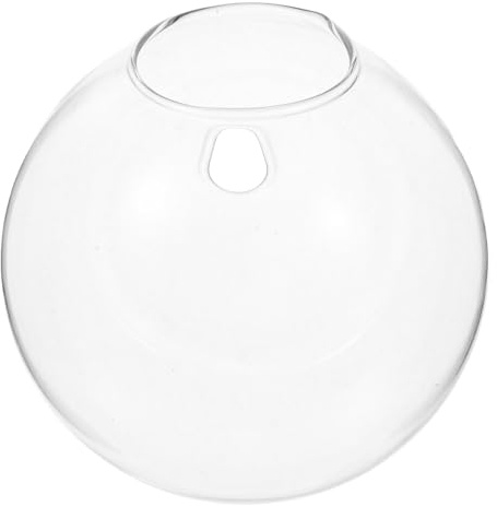 SOIMISS Hängevase aus Glas für Sukkulenten Durchsichtiges Luftpflanzen-Terrarium Hängende Wandvase Platzsparende Dekoration für Kleine Wohnungen Modernes Design für Fensterbank oder Wand