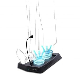 Born To Vape presente Station de Charge pour 2 Manettes et Console, Ventil�e pour PS5 et son sticker BTV exclusif collectionnable
