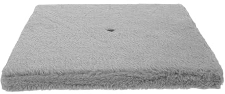 BAZEITFLOW Base para Rascador de Gatos 30x30 Cm Gris Felpa, Pieza de Repuesto para Árbol Rascador, Accesorio Modular DIY Compatible para Muebles y Camas de Gatos