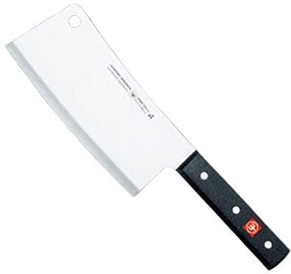 Wüsthof Dreizack 150.210 Edelstahl Hackmesser, Kunststoff Griffs, 16cm Klingenlänge, 29.50cm Länge