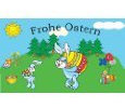 Fahnen Flaggen FROHE OSTERN 150 x 90 cm Fahne Flagge