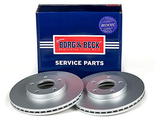 Borg & Beck BRAKE DISC PAIR Rover MG TFZT-T 01-05