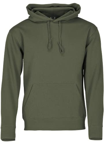 Fruit of the Loom Men's Pull-over Premium Hooded Sweat, Classic Olive, Medium