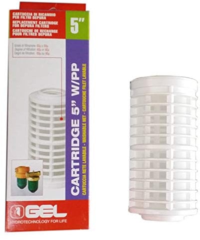 Gel - Cartuccia A Rete Lavabile 5 Di Ricambio Per Filtri Gel Serie Depura