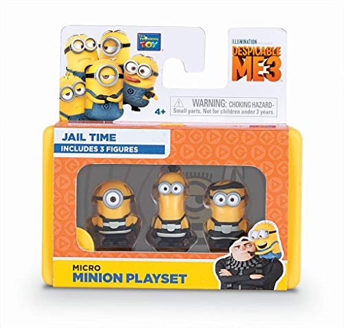 THINKWAY TOYS MTW Toys 20200 - Spielfiguren Set in Box, Ich - Einfach unverbesserlich 3, 3 teilig