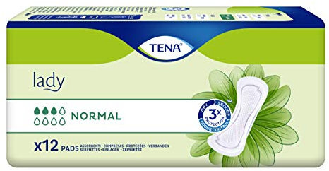 Tena Lady Discreet Normal - 6 Packs of 12