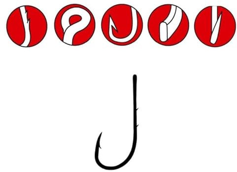 Gamakatsu LS-5213 Haken - Wurmhaken, Größe/Packungsinhalt:Gr. 8-15 Stück