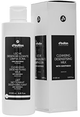 D´Bullón Leche Limpiadora Facial Desensibilizante, Desmaquillante para Pieles Sensibles, 250 ml