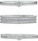 JETTE Damen-Damenring 140 Zirkonia 53, Silber 32005210