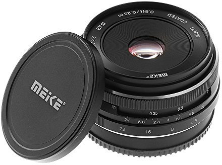 Meike 28 mm F/2.8 Vaste Handmatige Focus Objectief Lens Voor Canon EOS M1 M2 M3 2 APS-C Fotocamera Specchiata