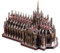 Microworld 3D Metall Puzzle Mailand Dom Architektur Montieren Modellbausätze J045 DIY 3D Laser Cut Assemble Jigsaw Toy