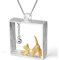 ✦ Geschenke für Frauen ✦Springlight Kette für Damen S925 Sterling Silber Kette mit Anhänger Katze Spielt die Ball Anhänger,Kettenlänge:43cm.Handgemachte Schmuck Personalisierte Geschenk für Sie.