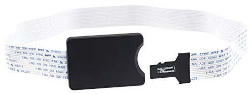 OTOTEC 48CM TF Micro SD à Micro SD Extension Câble Adaptateur Flexible Cord Linker SDHC pour Voiture GPS TV