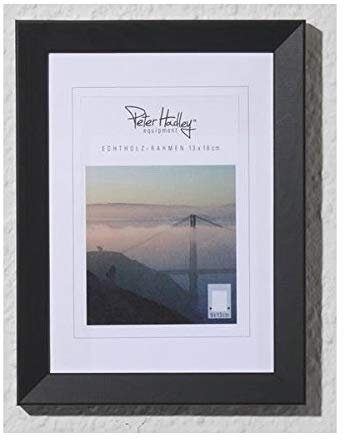 Peter Hadley Nina 18x24 cm, schwarz, Holzrahmen - Kiefernholz = 1 Bilderrahmen