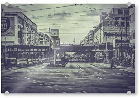 artboxONE Acrylglasbild 30x20 cm Städte Berlin 11 Bild hinter Acrylglas - Bild Berlin Bauwerk Bauwerke