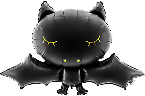 Folienballon Fledermaus Halloween Party Fasching Luftballon Deko Kinder Geburtstag Dekoration Birthday Deko Folienballon Fledermaus