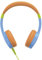 Hama Kinderkopfhörer mit Kabel (Kopfhörer Kinder mit Lautstärkebegrenzung auf 85 dB, ab 4 Jahre, On-Ear-Kopfhörer mit Klinkenstecker für Tablet, Toniebox, Flexibles, verstellbares Kopfband) blau/bunt