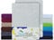 NatureMark 2er Pack Kinder FROTTEE Spannbettlaken, Spannbetttuch kuschelig weich, für Babybett und Kinderbett | 70x140 cm - Silber grau
