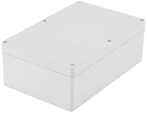 Abzweigdose Weiß IP65, Anschlussdose Weiss Kunststoff Wetterfest, Kunststoffgehäuse Weiß, Wasserdichter Anschlusskasten 230x150x85mm, Universelle Verteilerdose für Außenbereich und Elektroinstallation