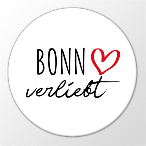 Huuraa Magnet Bonn verliebt Geschenk 59mm Flaschenöffner Bonn Geschenkidee