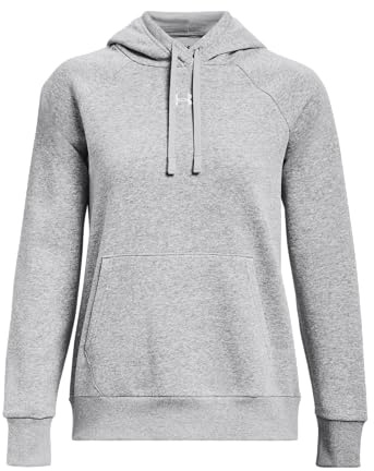 Under Armour Women's Rival Fleece Hoodie Pull-On Hooded Sweatshirt